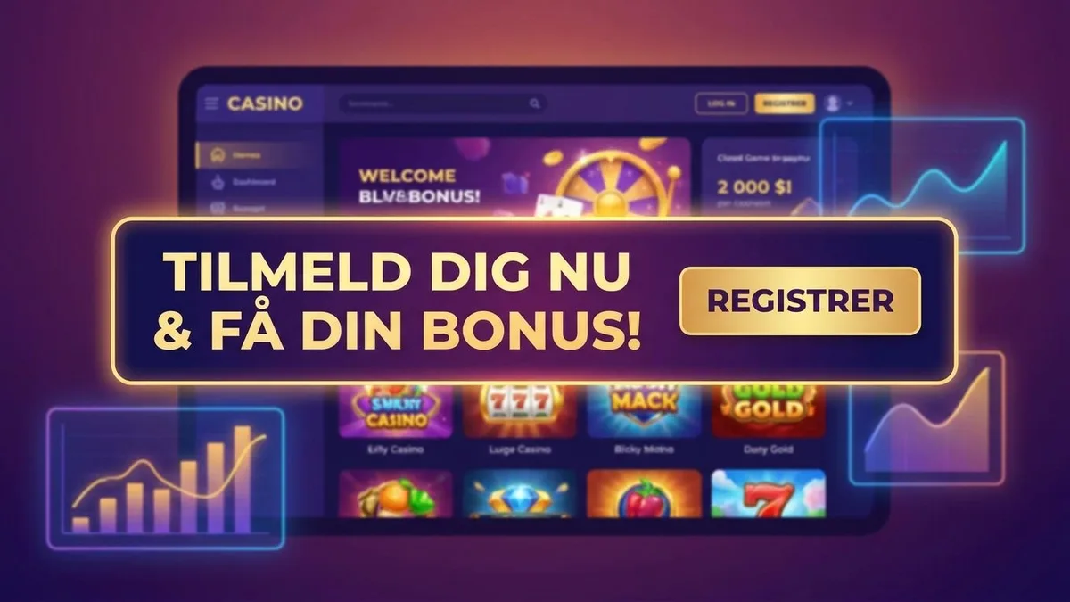 Registrering med bonus